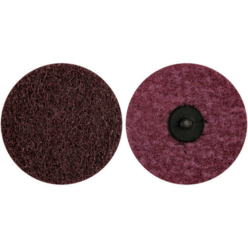 4″ STE VS Non Woven Quick Change Disc Type TR/III 120 Grit Medium Aluminum Oxide - Exact Tooling