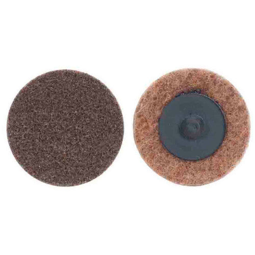 4″ STE VS Non Woven Quick Change Disc Type TR/III 80 Grit Coarse Aluminum Oxide - Exact Tooling