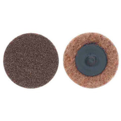 4″ STE VS Non Woven Quick Change Disc Type TR/III 80 Grit Coarse Aluminum Oxide - Exact Tooling