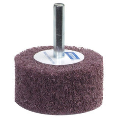 2″ × 1″ × 1/4″ Non-Woven Flap Wheel 120 Grit Aluminum Oxide - Exact Tooling