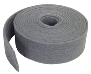 4'' x 30 ft. - Gray - Silicon Carbide Very Fine Grit - Bear-Tex Clean & Blend Roll - Exact Tooling