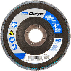 ‎4-1/2″ × 1/4″ × 7/8″ Charger R822 Flap Disc Type 29 Conical 80 Grit - Exact Tooling