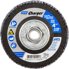 ‎4-1/2″ × 1/4″ × 5/8″ Charger R822 Flap Disc Type 29 Conical 36 Grit - Exact Tooling