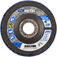 ‎4-1/2″ × 7/8″ 80 Grit Type 29 Flap Disc - Exact Tooling