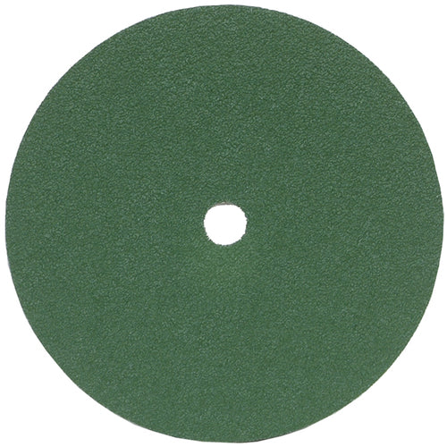 7″ × 1/4″ × 7/8″ GreenLyte Plus SG F986 Fiber Disc 50 Grit Ceramic Alumina - Exact Tooling