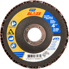 ‎4-1/2 × 7/8″ Blaze Fiberglass Conical Flap Disc Type 29 40 Grit R980P Premium Ceramic Alumina - Exact Tooling