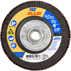 ‎4-1/2″ × 1/4″ × 5/8″ SG Blaze R980P Flap Disc Type 29 Conical 80 Grit - Exact Tooling