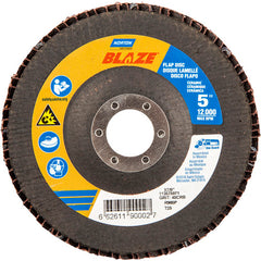 5 × 7/8″ Blaze Fiberglass Conical Flap Disc Type 29 40 Grit R980P Premium Ceramic Alumina - Exact Tooling