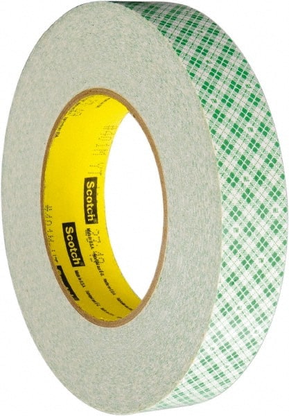 3M - 2" x 36 Yd Rubber Adhesive Double Sided Tape - 9 mil Thick, Paper Liner, Series 401M - Exact Tooling