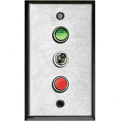 TAPCO - Galvanized Traffic Sign Light Switch - Silver - Exact Tooling