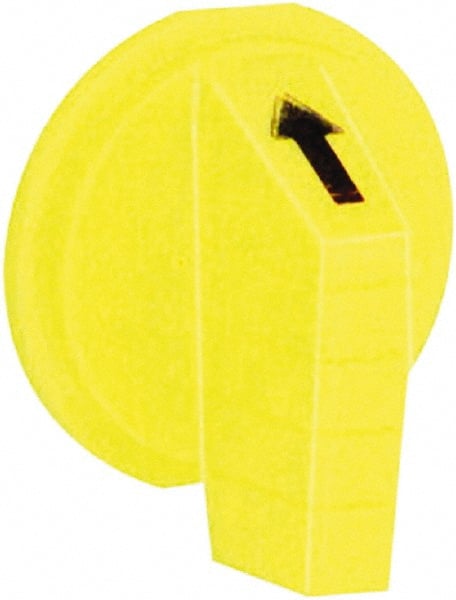 Schneider Electric - 30mm, Yellow, Selector Switch Operating Knob - For Use with Selector Switch - Exact Tooling