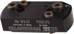 WOHLHAUPTER - 152 to 180mm Bore, 149mm OAL, 22mm Thick, Boring Head Serrated Slide - For Use with Wohlhaupter Digibore, Compatible with Series Digibore - Exact Tooling