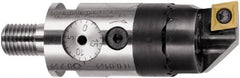 WOHLHAUPTER - 18mm Body Diam, Manual Single Cutter Boring Head - 19.9mm to 24.8mm Bore Diam, 19.9mm Bar Hole Diam - Exact Tooling