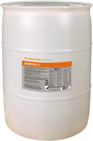 WALTER Surface Technologies - 55 Gallon, TIG Welder PH Neutral Formula - For Use with Surfox 104 or 204 - Exact Tooling