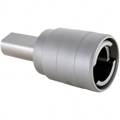 Techniks - 1-1/2" Straight Shank Diam Rigid Tapping Adapter - 1/2 to 1-3/8" Tap Capacity, 3.44" Projection - Exact Tooling