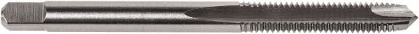 Union Butterfield - #10-32 UNF, 2 Flute, Oxide Finish, Cobalt Spiral Point Tap - Plug Chamfer, Right Hand Thread, 2-3/8" OAL, 7/8" Thread Length, 0.194" Shank Diam, 3B Class of Fit, Series 1634 - Exact Tooling