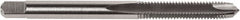 Union Butterfield - #6-32 UNC, 2 Flute, Oxide Finish, Cobalt Spiral Point Tap - Plug Chamfer, Right Hand Thread, 2" OAL, 11/16" Thread Length, 0.141" Shank Diam, 3B Class of Fit, Series 1634 - Exact Tooling