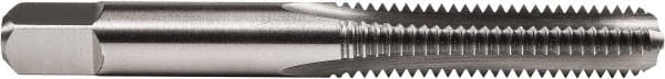 Union Butterfield - #10-32 UNF, H3, 3 Flute, Plug Chamfer, Bright Finish, Hand STI Tap - 2-1/2" OAL, 1" Thread Length, 5/16" Square Length, 0.191" Square Size, 3B Class of Fit, Series 1572 - Exact Tooling