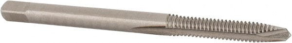 Union Butterfield - #5-40 UNC, 2 Flute, Bright Finish, High Speed Steel Spiral Point Tap - Plug Chamfer, Right Hand Thread, 1-15/16" OAL, 5/8" Thread Length, 0.141" Shank Diam, 2B/3B Class of Fit, Series 1534 - Exact Tooling
