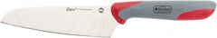 Clauss - 5" Long Blade, Titanium Bonded Stainless Steel, Santoku, Chef's Knife - 9-13/16" OAL - Exact Tooling