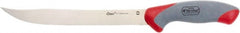 Clauss - 9" Long Blade, Titanium Bonded Stainless Steel, Serrated, Serrated Knife - 17" OAL - Exact Tooling