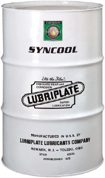 Lubriplate - 55 Gal Drum, ISO 32/46, SAE 10, Air Compressor Oil - 10°F to 430°, 41 Viscosity (cSt) at 40°C, 8 Viscosity (cSt) at 100°C - Exact Tooling