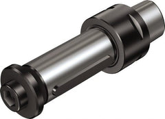 Sandvik Coromant - Straight Shank 27mm Pilot Diam Shell Mill Holder - 60mm Flange to Nose End Projection, 40mm Nose Diam - Exact Tooling