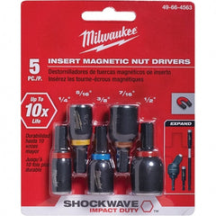 Milwaukee Tool - Power & Impact Screwdriver Bit Sets Point Type: Hex Tool Type: Nut Driver - Exact Tooling