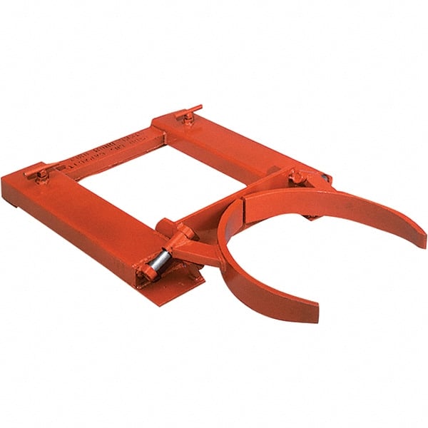 Wesco Industrial Products - 1,500 Lb Load Capacity, 30 & 55 Gal Drum Grab - 28" Wide x 5-1/2" High, Steel Wheels - Exact Tooling