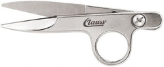 Clauss - 1" Length of Cut, Straight Pattern Thread Snip - 4-1/2" OAL - Exact Tooling