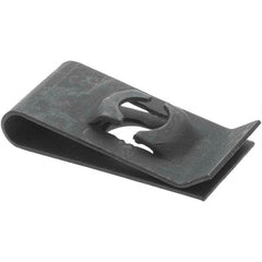 Value Collection - #10 to 24 Screw Size, 5/8" Long x 3/8" Wide, Speed Nuts - For Threaded Fasteners - Exact Tooling