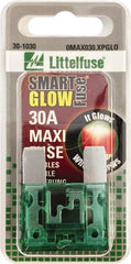 Value Collection - 30 Amp, Time Delay General Purpose Fuse - Plug-in Mount, 2.38" OAL - Exact Tooling