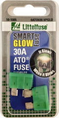 Value Collection - 30 Amp, Automotive Fuse - Green, Littlefuse ATO030 - Exact Tooling