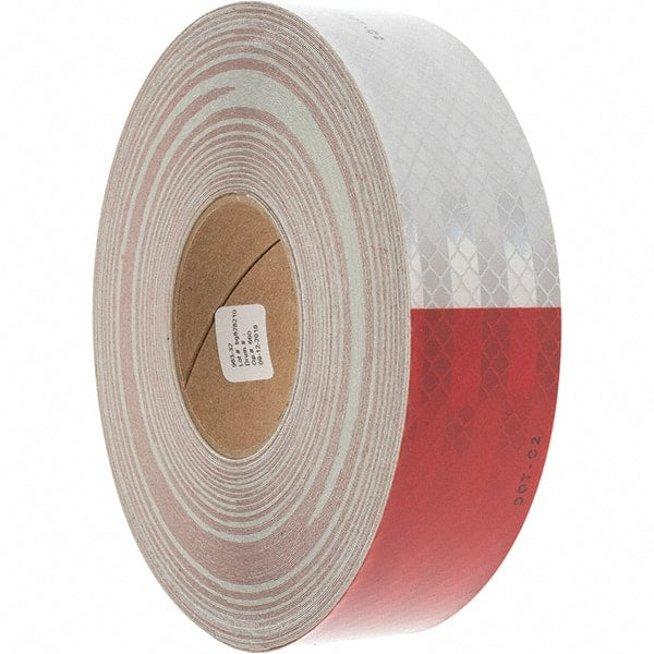 Value Collection - DOT Conspicuity Tape Color: Red and White Width (Inch): 2 - Exact Tooling