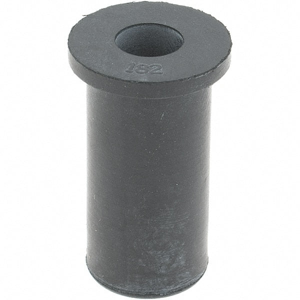 Value Collection - 1/4-20, Rubber Insulated Rivet Nut - Neoprene, 1" Long, 1.051" OAL - Exact Tooling