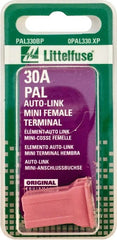 Value Collection - 30 Amp, Automotive Fuse - Pink, Littlefuse PAL330 - Exact Tooling