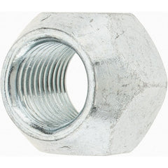 Value Collection - 1/2-20 Zinc Finish Open Wheel Nut - 13/16" Hex, 5/8" Overall Length, 60° Seat Angle - Exact Tooling