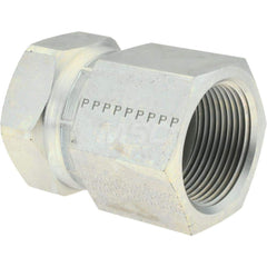 Parker - 1-1/4" Tube OD x 1-1/4-11-1/2 NPTF 37° Steel Flared Tube Female Connector - Exact Tooling