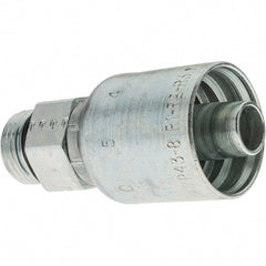 Parker - 1/2 Thread Hydraulic Hose Fitting - -8 Hose Size, 1/2" Hose Diam - Exact Tooling