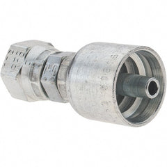 Parker - 1/4 Thread Hydraulic Hose Fitting - -4 Hose Size, 1/4" Hose Diam - Exact Tooling