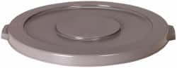 PRO-SOURCE - Round Lid for Use with 20 Gal Round Trash Cans - Gray, Plastic, For Huskee Trash Cans - Exact Tooling