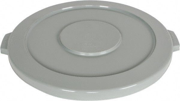 PRO-SOURCE - Round Lid for Use with 44 Gal Round Trash Cans - Gray, Plastic, For Huskee Trash Cans - Exact Tooling