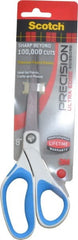 3M - 8" LOC, 8" OAL Stainless Steel Precision Ultra Edge Scissor - For Crafts - Exact Tooling