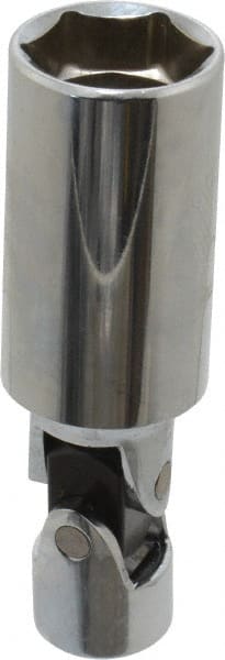 Blackhawk by Proto - 3/8 Inch Drive, 13/16 Inch Spark Plug Hand Socket - 6 Points, 3-1/2 Inch Overall Length - Exact Tooling