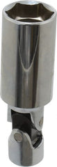 Blackhawk by Proto - 3/8 Inch Drive, 13/16 Inch Spark Plug Hand Socket - 6 Points, 3-1/2 Inch Overall Length - Exact Tooling