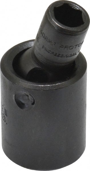 Proto - 3/8" Drive 8mm Standard Universal Impact Socket - 6 Points, 2" OAL - Exact Tooling
