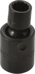 Proto - 3/8" Drive 10mm Deep Universal Impact Socket - 12 Points, 2" OAL - Exact Tooling