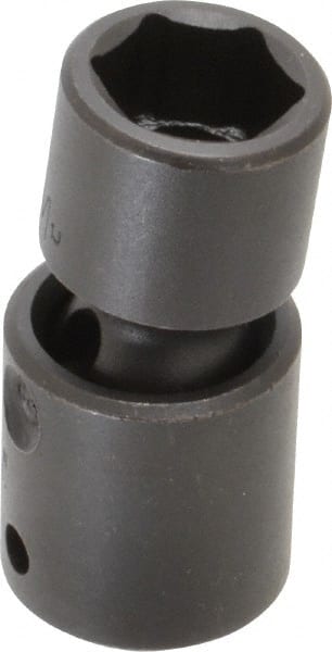 Proto - 1/2" Drive 19mm Standard Universal Impact Socket - 6 Points, 2-11/16" OAL - Exact Tooling