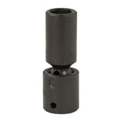Proto - 1/2" Drive 11/16" Deep Universal Impact Socket - 6 Points, 3-1/2" OAL - Exact Tooling