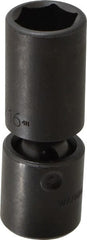 Proto - 1/2" Drive 13/16" Deep Universal Impact Socket - 6 Points, 3-1/2" OAL - Exact Tooling